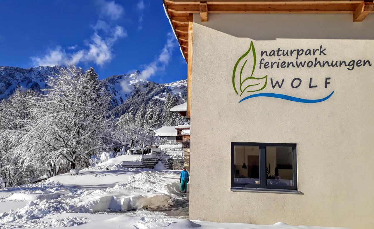 Naturparkferienwohnungen Wolf Reutte Exteriör bild